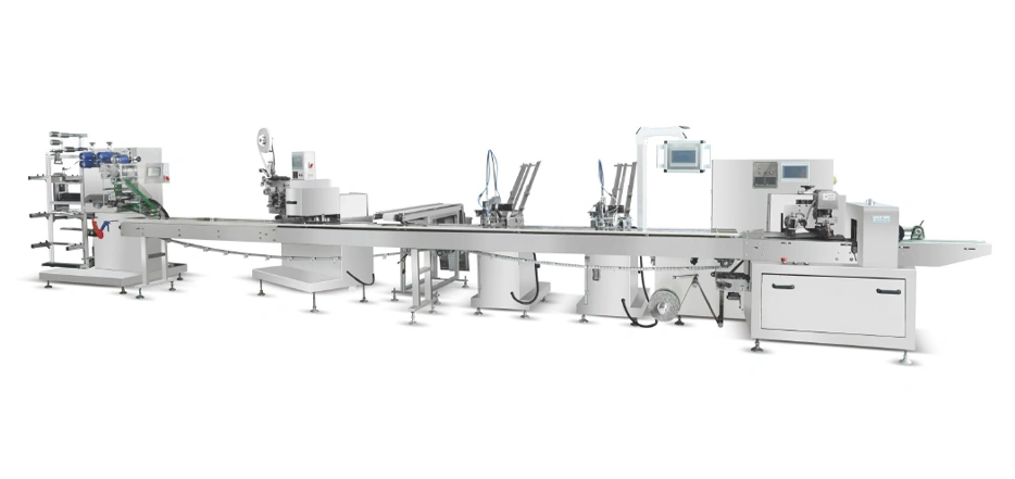 Napkin Cutlery Packing Machine
