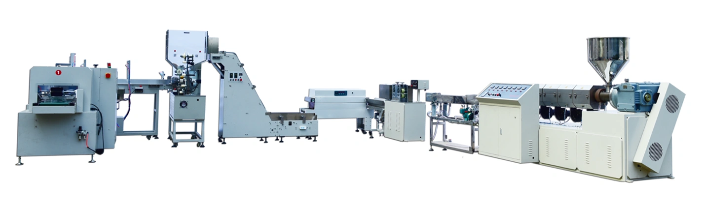 Fully Automatic Straw Production Line Materials such as PP, PLA, and PHA