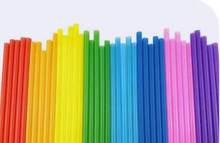 Multi-Color Straws